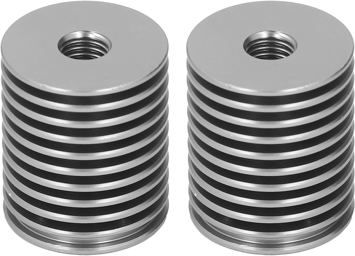2Pcs 3D Printer Heatsink Kit for Voron 0.1 0.2 Hotend V6 CNC Aluminum Cooler Cinerous