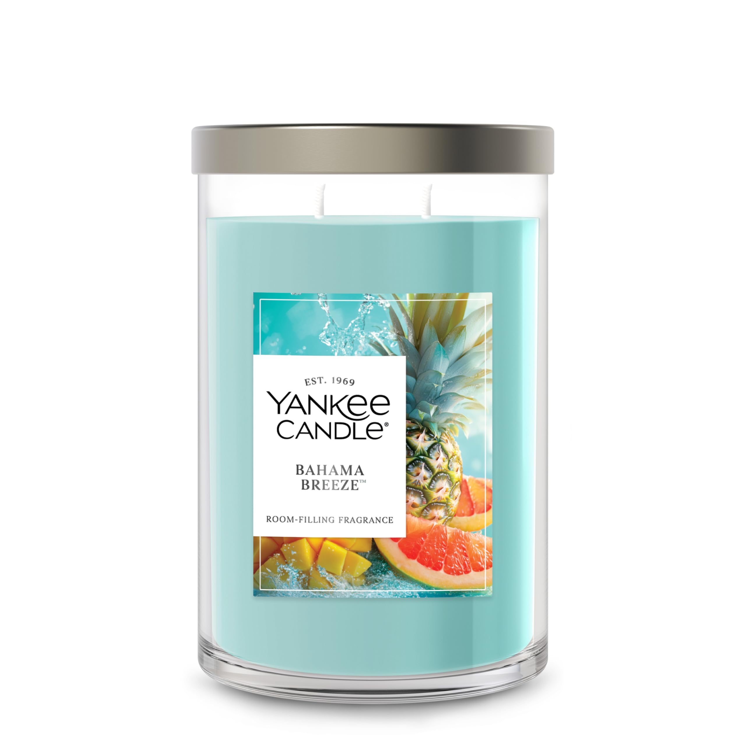 Yankee Candle Bahama Breeze Signature Duftkerze im Glas, groß
