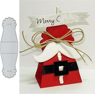 Flower Candy Drink Box Metal Die Cuts,Merry Christmas Wedding Candy Gift Box Cutting Dies Cut Stencils DIY Scrapbooking Ph...