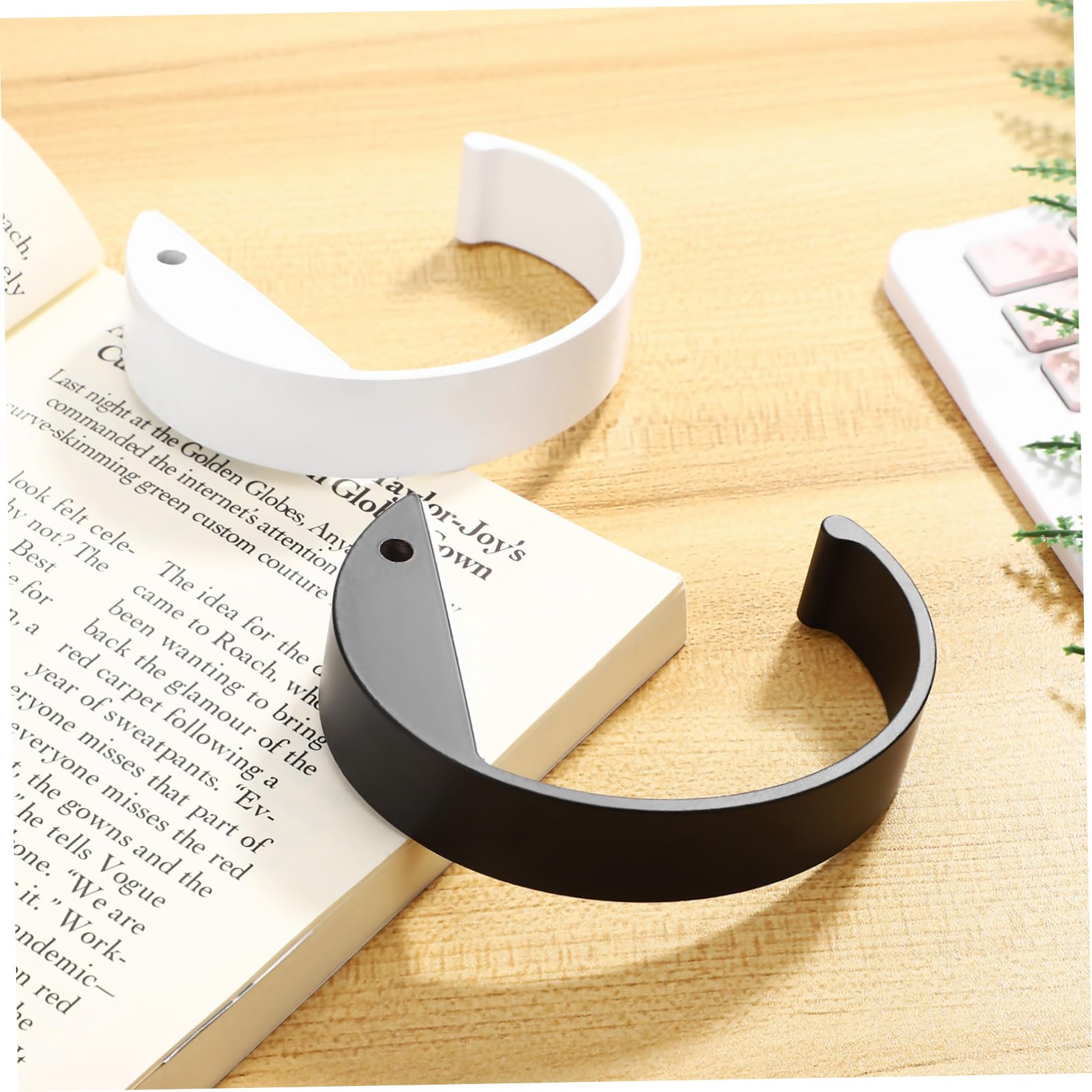 10pezzi Gancio Appendiabiti Per Tavolo Leggero e Portatile Supporto Per Borse e Zaini Facile Da Installare Accessorio Pratico Per Scrivania e Tavolo