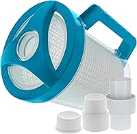 Vista 8 de U.S. Pool Supply Colector de hojas de piscina, recipiente de hojas de piscina en línea resistente, aspiradora para limpiador enterrado, cesta