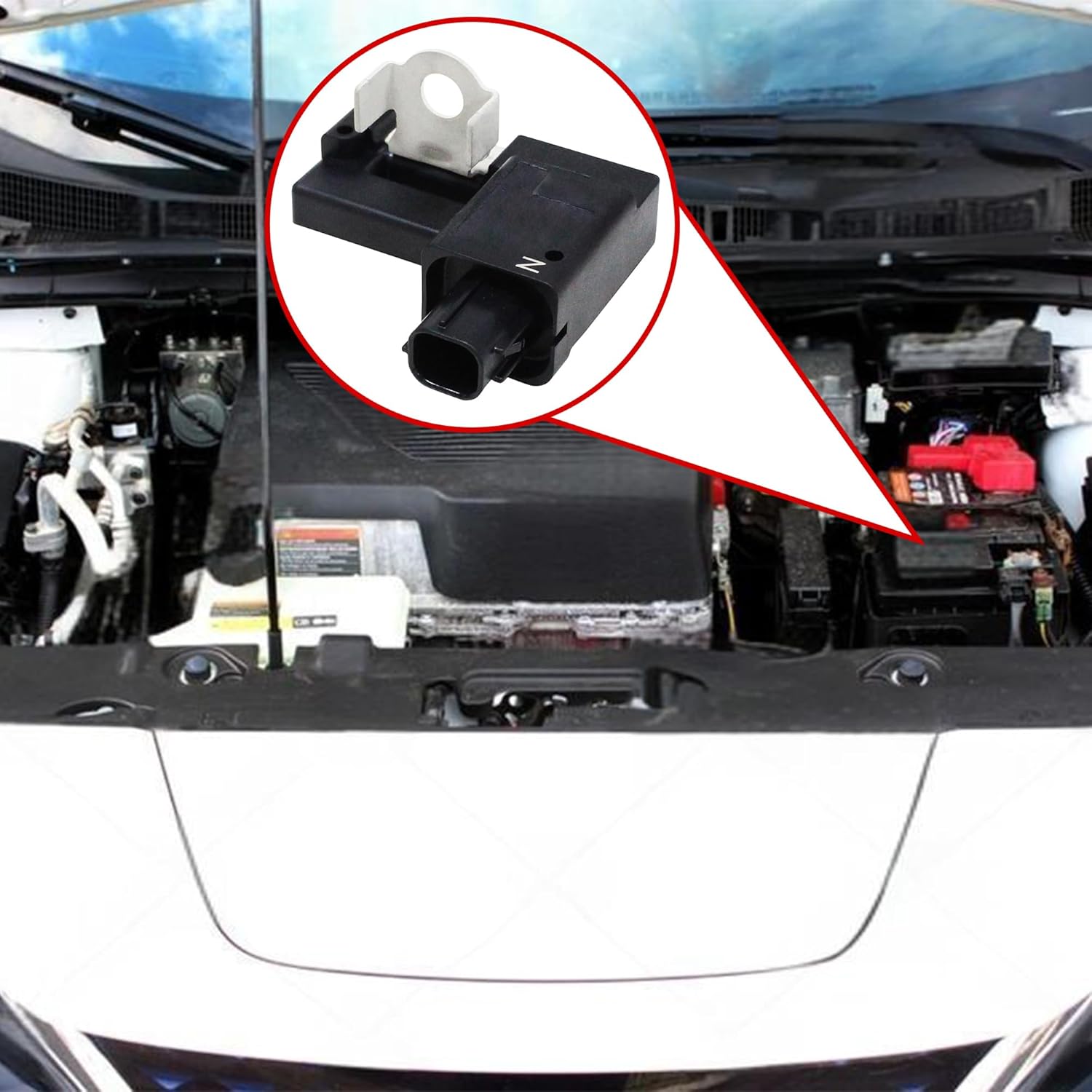 294G0-1HH0A Battery Current Sensor for Nissan Altima 2013-2018 for Nissan Leaf 2011-2012 for Infiniti QX60 2014-2016 with Bracket Replace 294G01HH0A 1Pcs