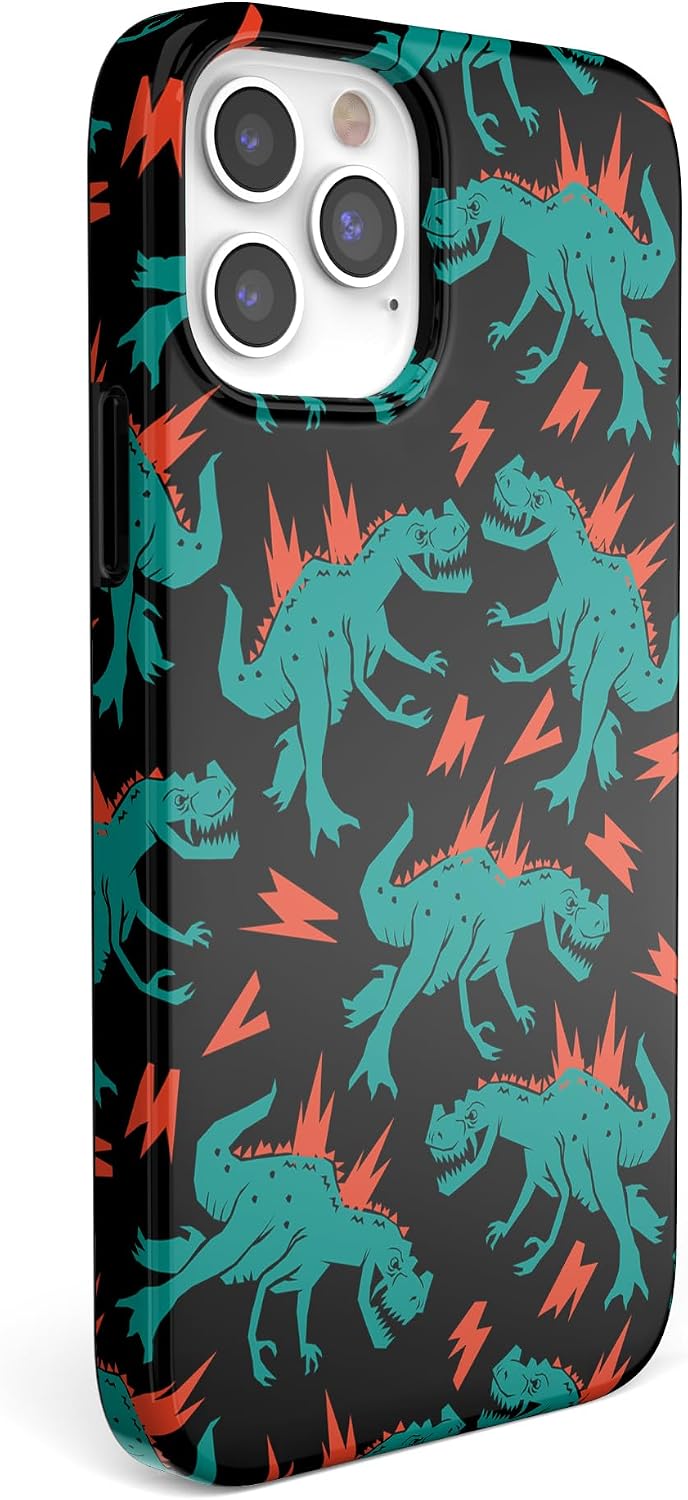 Casely iPhone 11 Pro Max Case | You're Dino-mite | Green Dinosaur | Classic Ultra Slim Design