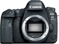 Canon Eos 6D Mark Ii Digital Slr Câmera Corpo, Wi-Fi Ativado Preto