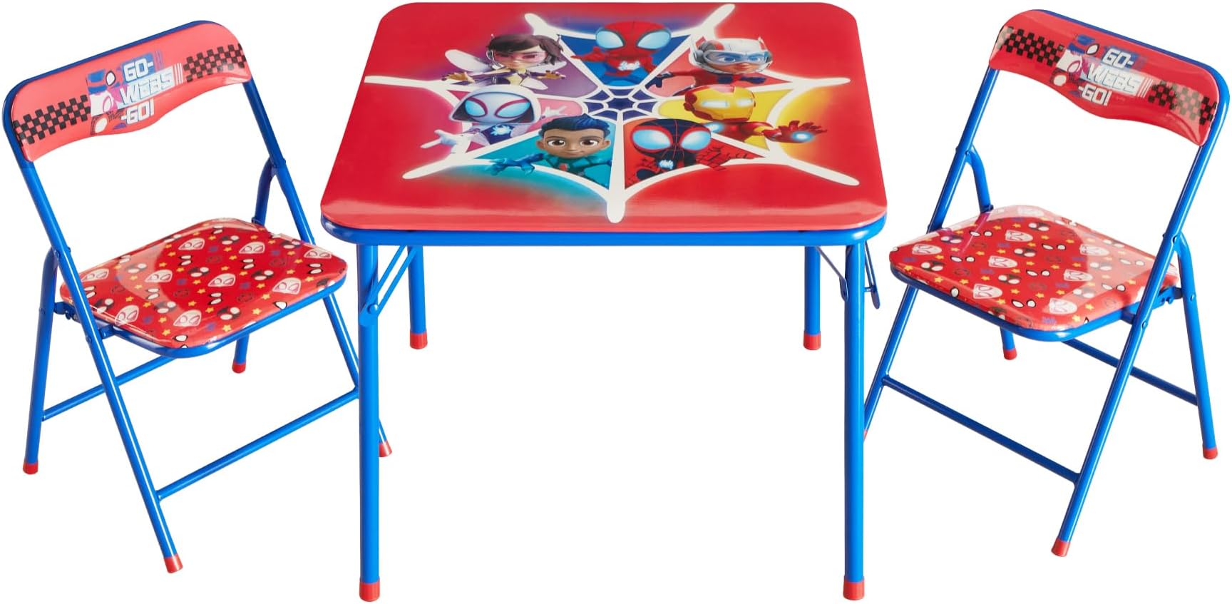 Idea Nuova 3 Piece Table and Chair Set, Spidey and His Amazing Friends