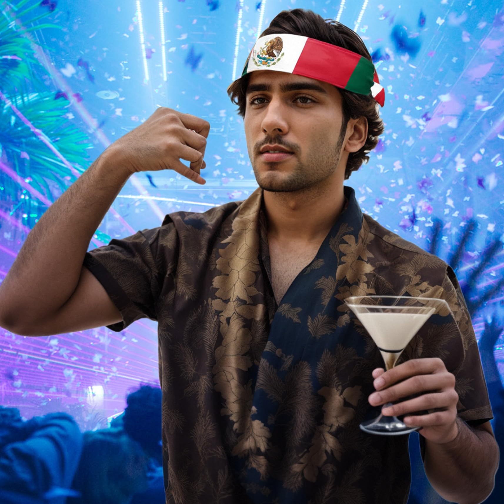 Bandeaux Temple Tape Pour Homme Et Femme - Bandeau Martinique