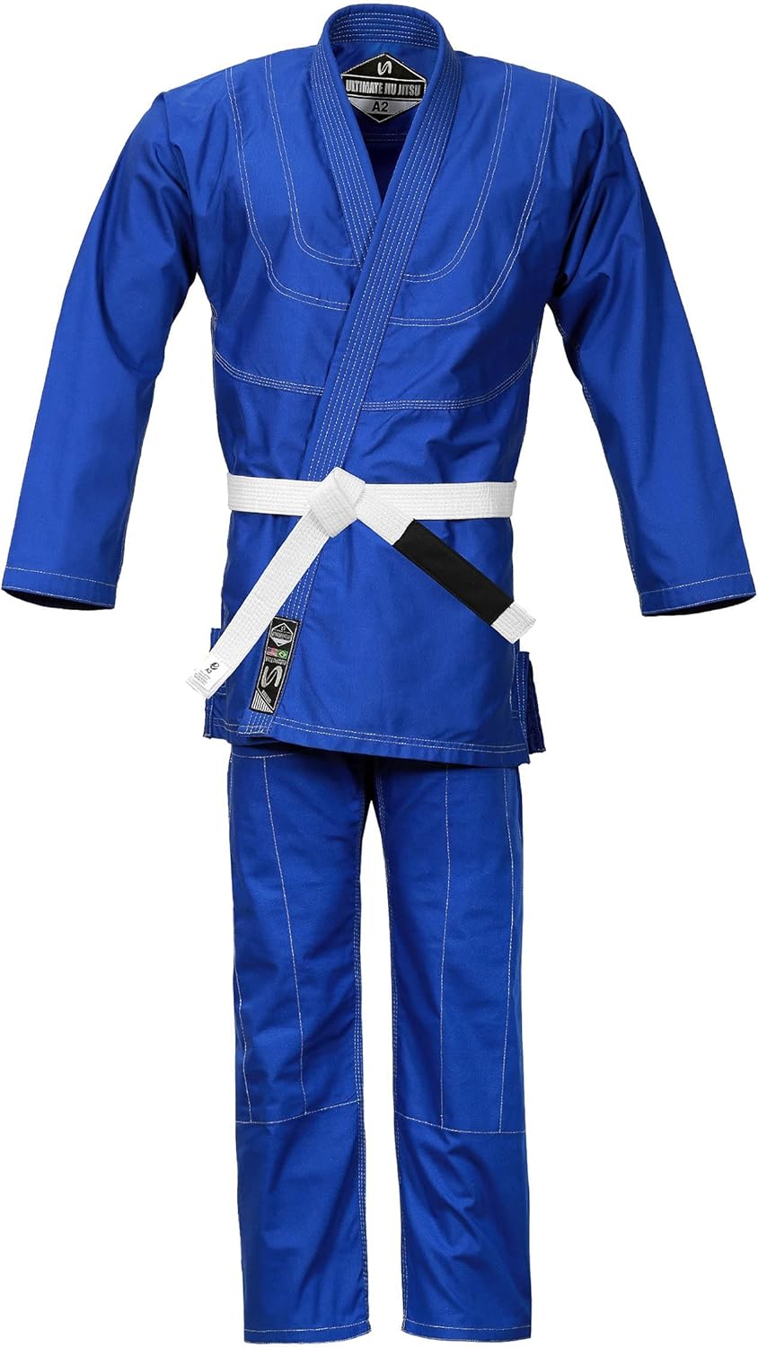 Ultimate-Summer Ultra-Lite BJJ Kimono Gi Uniform-100% Cotton 10oz Canvas (White Belt Included) - Summer Edition