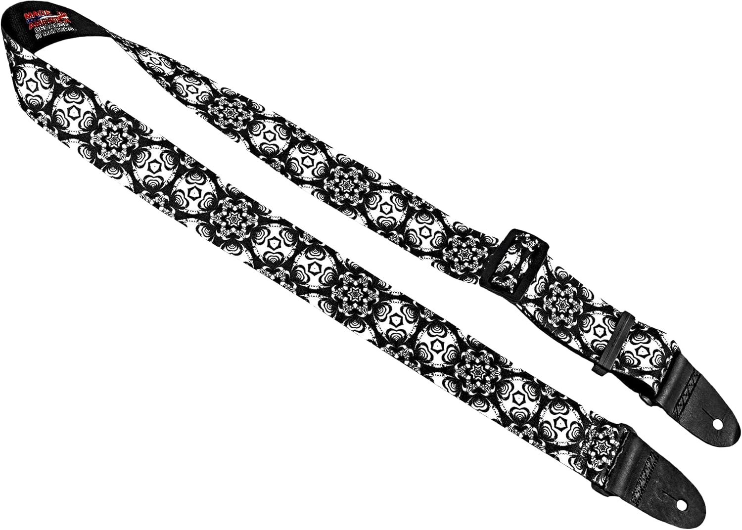 Killer-Q Guitar Strap - Stylish Straps for Electric and Acoustic Guitars, 2 Inches x 5 Feet, Phantom Shift