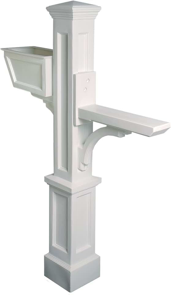 mailbox bracket for round post