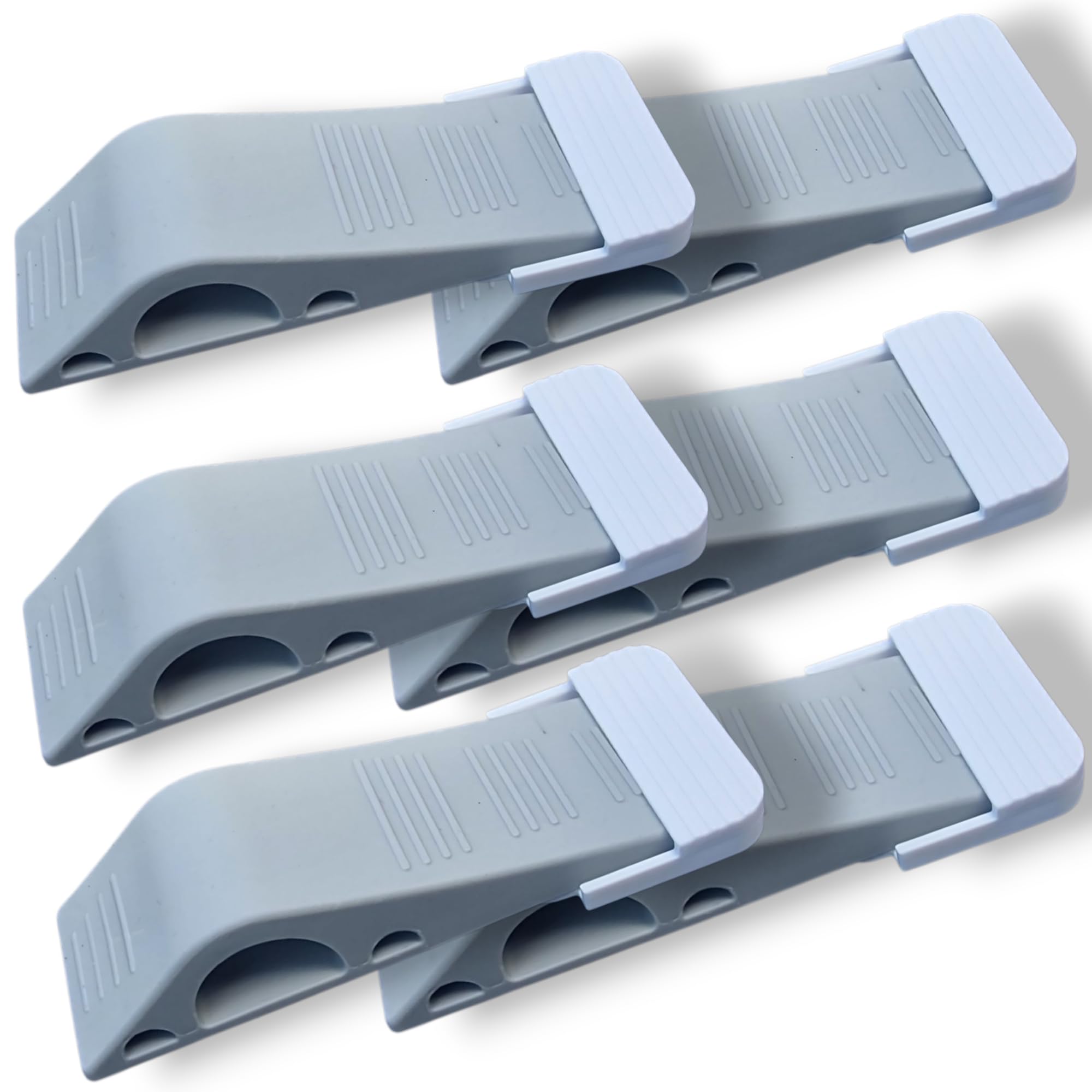 6 Pieces, Door Stop, Door Wedges, Door Wedges Indoors Rubber, Door Stopper, Rubber Door Wedge, Door Wedge Heavy Duty, Door Stopper Floor, Door Stop Wedge,Door Jammer.