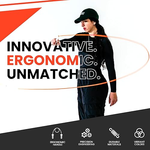 Miniatura 4 de Cuerda de saltar para fitness, cuerda de saltar ajustable de 10 pies para hombres, mujeres y niños, cuerda de saltar sin enredos con asas