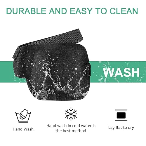 Miniatura 5 de AMZVIO 2 parches oculares para adultos, parche de ojo 3D para médico, parche ocular ajustable para ojos perezosos, parche suave para gafas de ojos