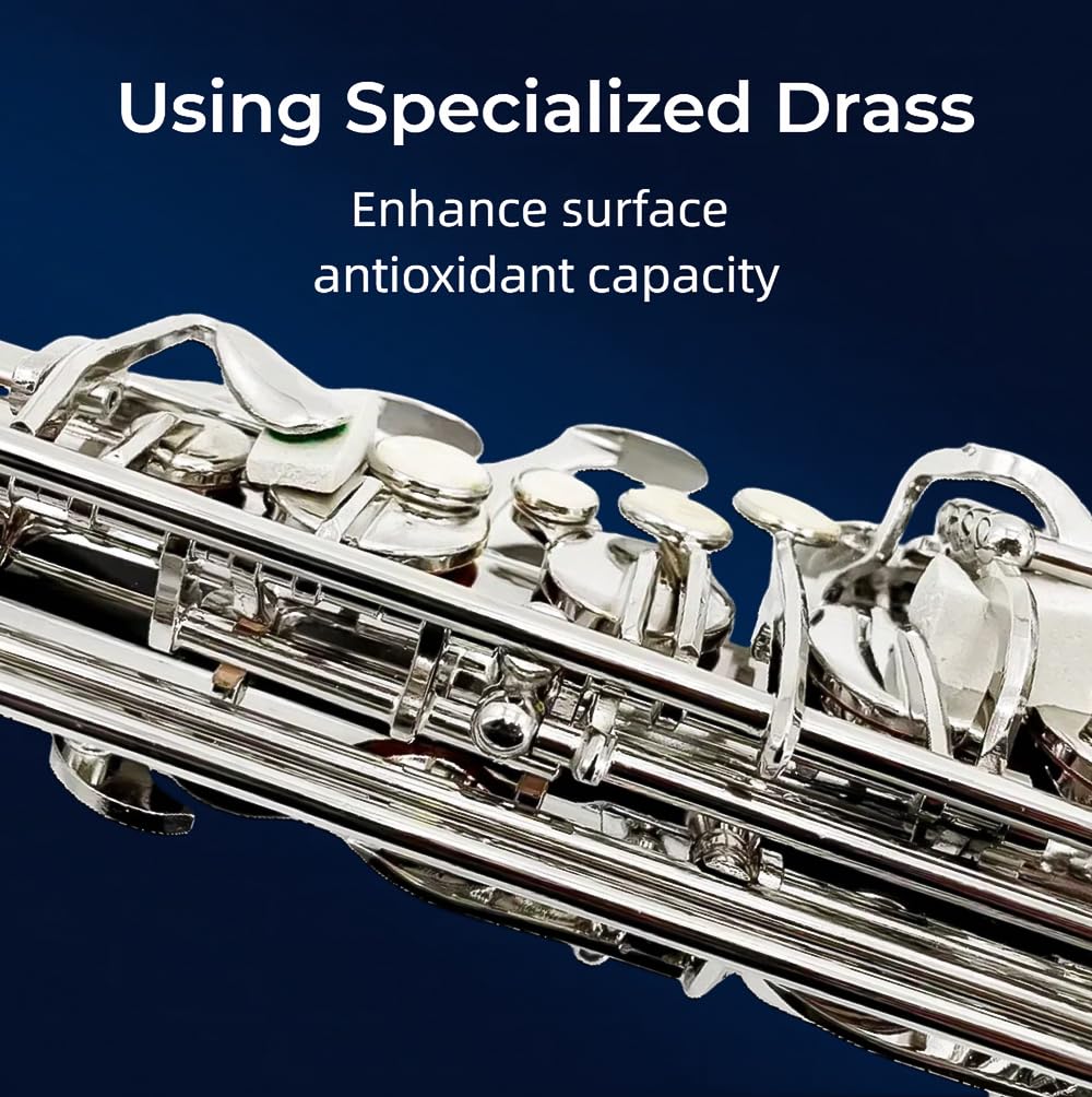 Kit saxophone alto Eb pour débutants, étudiants et adultes