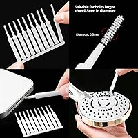 Vista 2 de Kit de limpieza de teléfono celular, kit de limpieza para iPhone para puerto de carga, kit de limpieza de teclado para Airpods/Android/USB