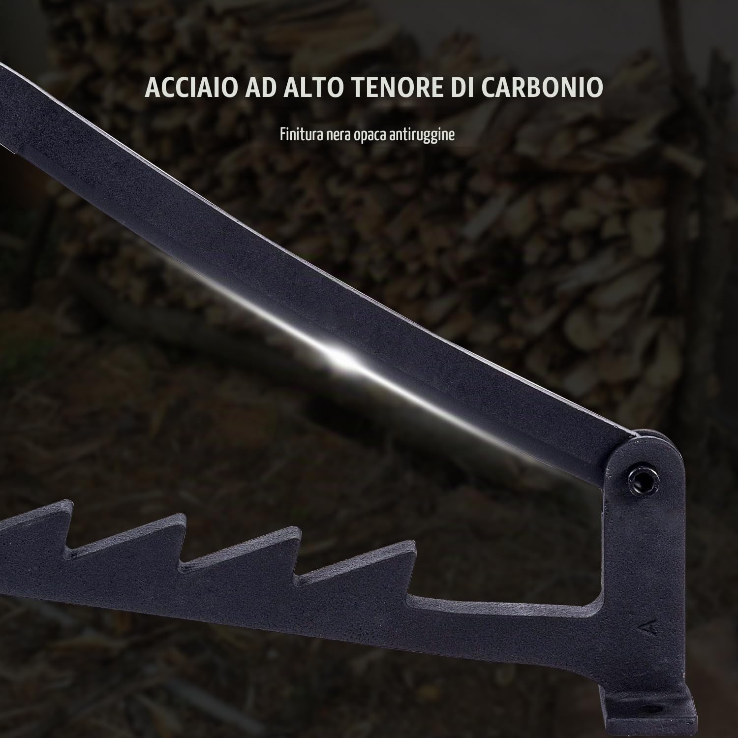 TOPWAY Spaccalegna manuale per legna da ardere portatile a parete, spaccalegna con manico extra sostituibile da 40 cm per uso domestico, interno, esterno, campeggio