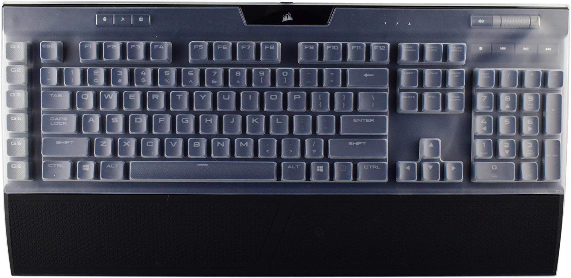 Keyboard Cover for Corsair K95 RGB, Corsair K95 RGB Platinum/Platinum XT Gaming Keyboard, Corsair K95 RGB Keyboard Cover Protector - Clear