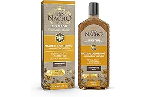 Tio Nacho Natural Lightening and Volumizing Shampoo: Unveil Brighter, Bouncy Hair