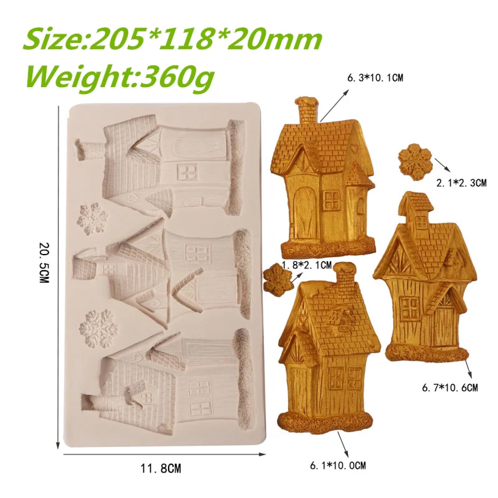 Moldes de silicona para manualidades, molde para tartas, 20,5 x 11,8 x 2 cm, molde de silicona de resina para decoración de postres, decoración de encaje, pasteles de chocolate, fondant