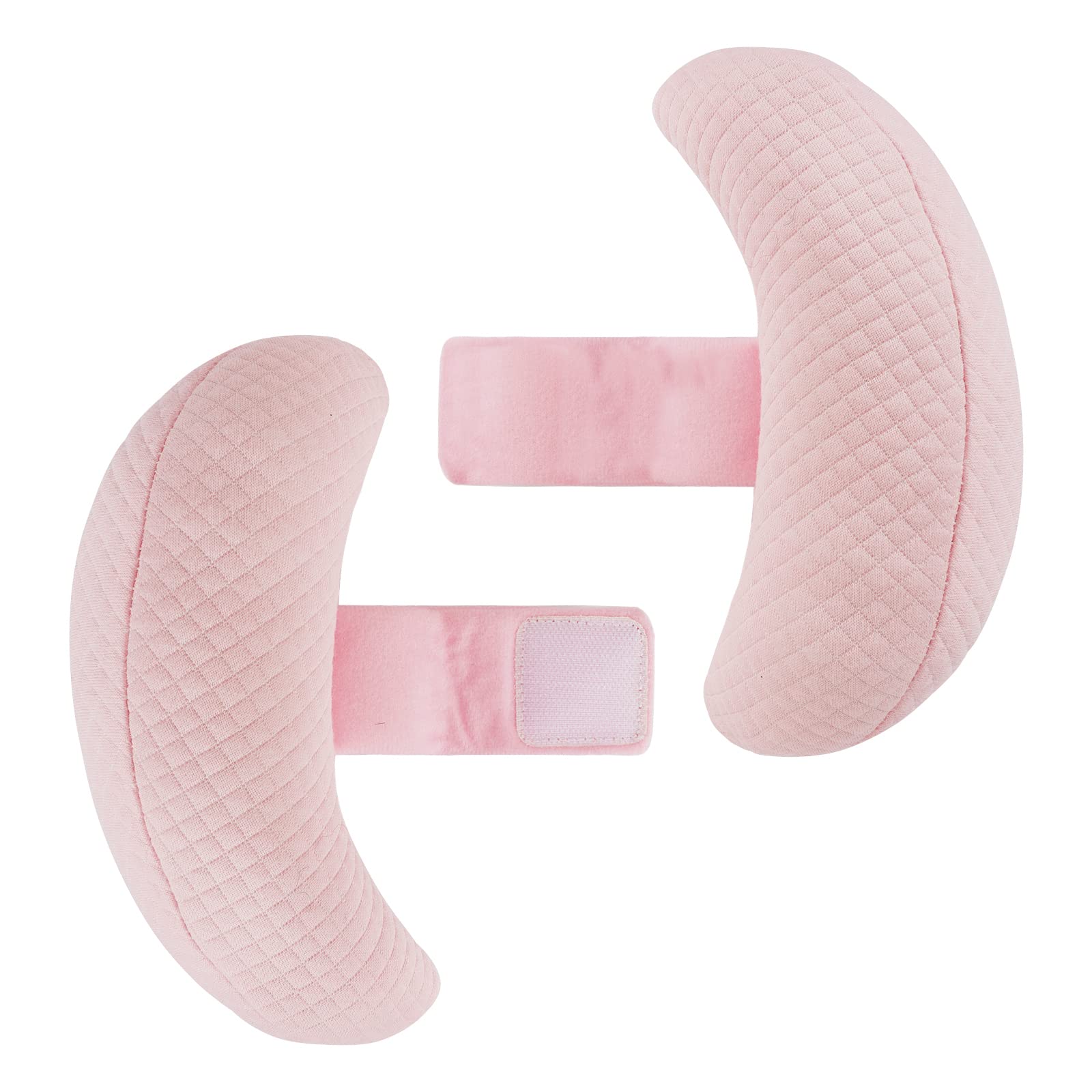 Oreiller de Voyage 2 en 1 Bébé Coussin de Voyage Réglable en Forme de Banane Coussin pour Siège Auto et Poussette,Soutien du Cou de la Tête Coussin de Siège de Voiture pour Enfants de 0 à 3 Ans