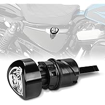 Motorcycle Engine Oil Tank Dipstick for Harley Sportster Iron XL 883 1200 & Forty Eight (2004-2021) Machine Oil Tank Cap Oil Level Indicator (Skull)