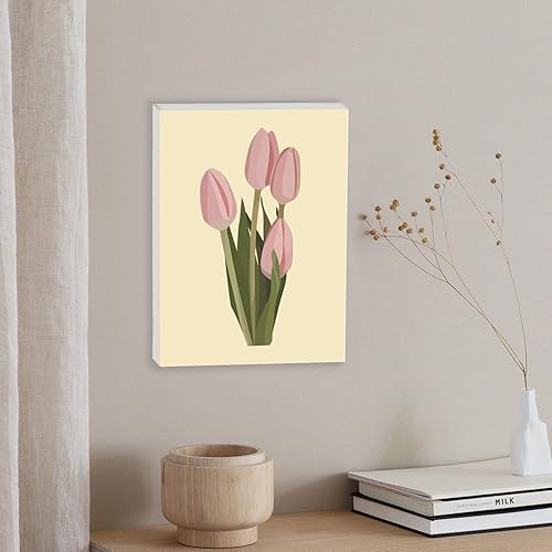 Miniatura 10 de SANWEITU Pintura por números Lienzo enmarcado para principiantes kits de pintura acrílica, kit de pintura fácil por números, marco de madera para