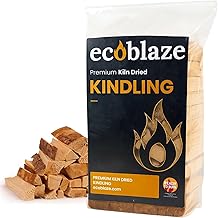 Ecoblaze Kiln Dried Kindling Wood 2.5kg - Easy to Light, Smokeless Fire Starter for Stoves, Fire Pits, BBQs, Chimineas, Wood Burners & Indoor or Outdoor Fires