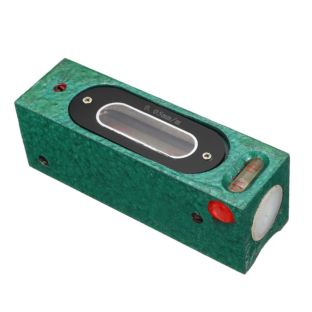 KingLan Precisión De Nivelador De Espíritu De Precisión De 100 Mm Nivelador De Herramienta De Nivel De Barra De Graduación De 0.02/0.05 Mm - # 02