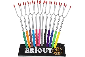 Briout Marshmallow Roasting Sticks - Unparalleled Campfire Companions