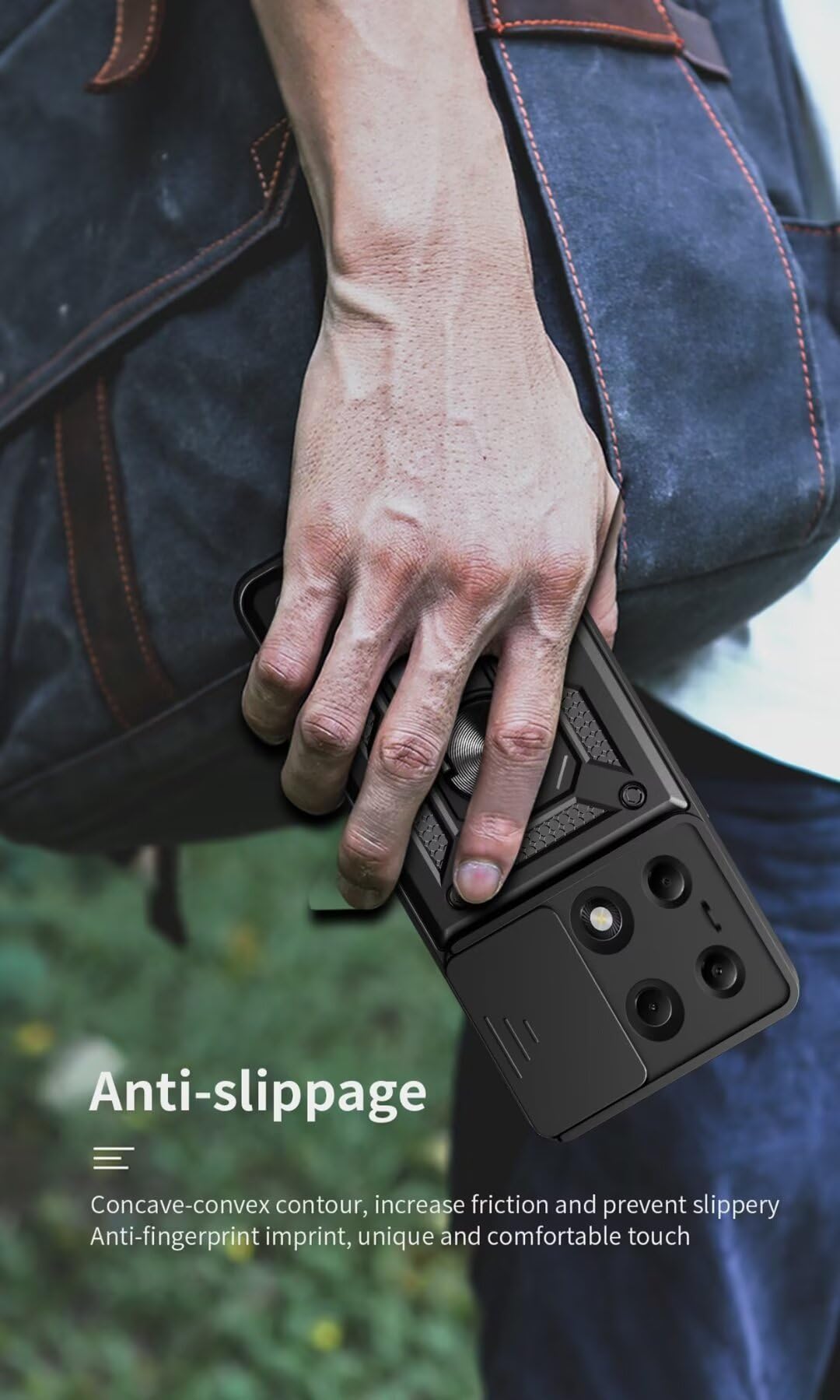 JIAFEI Cover Armor per Xiaomi Redmi Note 14 Pro Plus 5G