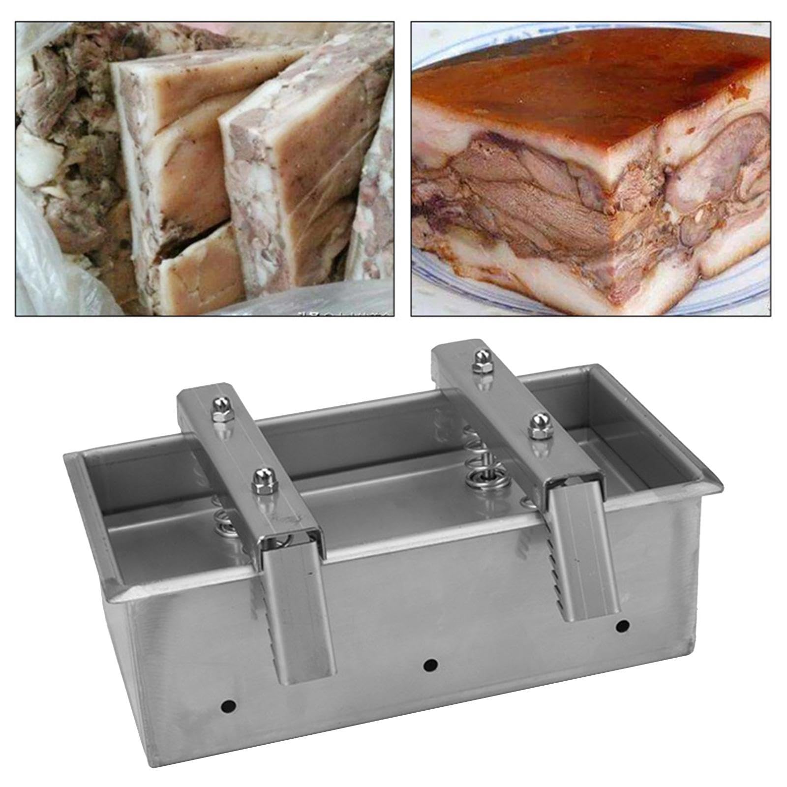 ミートプレスツール、ハムプレスツールボックス、調理ツール、ミートフォーミングボックスキッチンプレスツール長方形サンドイッチミート用、 ミートプレス ツール、ハムプレスツールボックス、調理ツール、ミートフォーミングボックスキッチンプレスツール長方形 ...