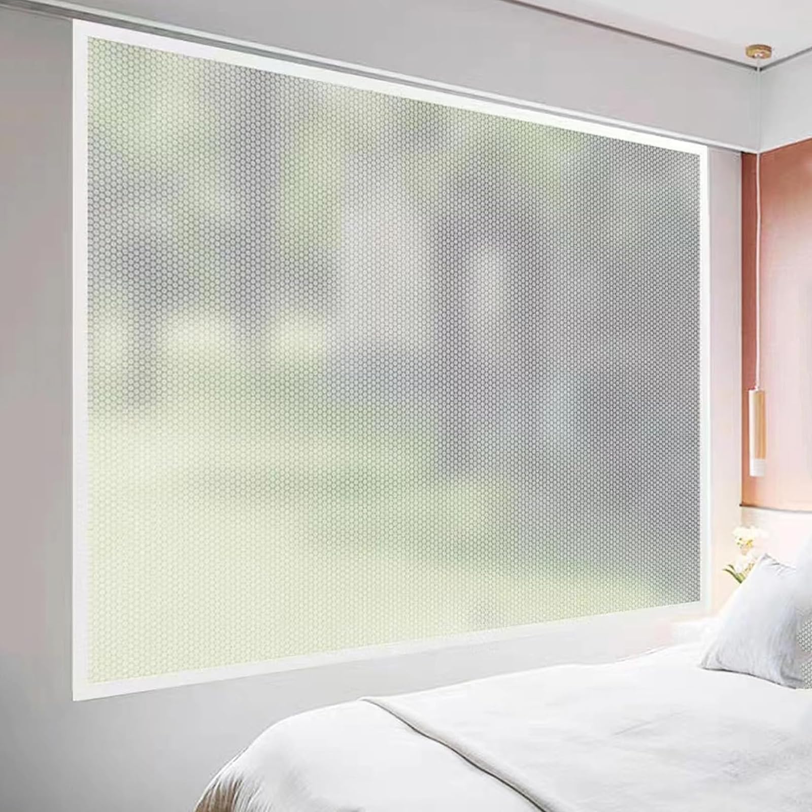 Window Insulation Kit,Thermal Insulation Window Curtain,Cold Protection Warm Windproof Draperies,Translucent Privacy Protect Window Film,for Doors and Windows,Customizable (W71xH78.7in)