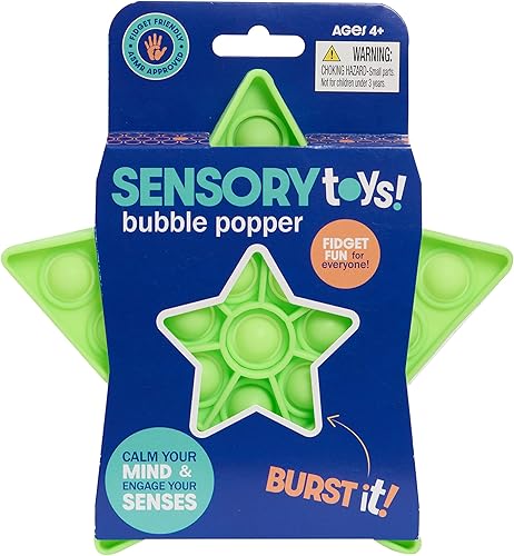 Miniatura 4 de Just Play Surtido de juguetes sensoriales Pop Em, 48 piezas, juguetes sensoriales de botón para niños y adultos, juguetes para aliviar la ansiedad y