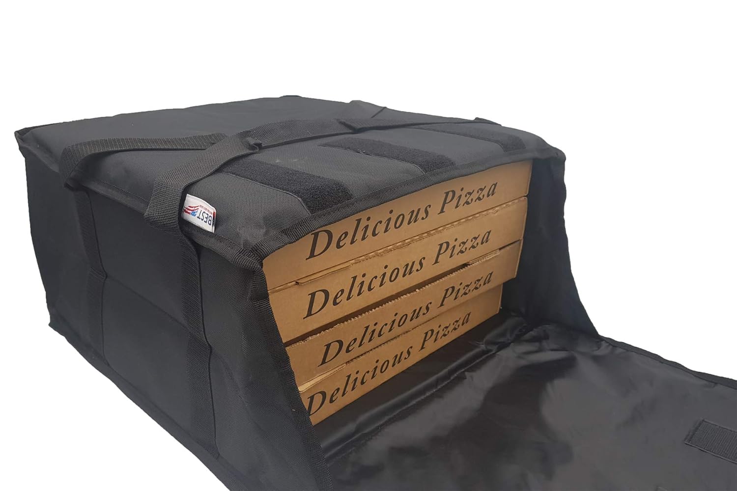 Pizza Delivery Bag Stain Resistant Moisture Free 4/16" (5 Pack) : Industrial & Scientific