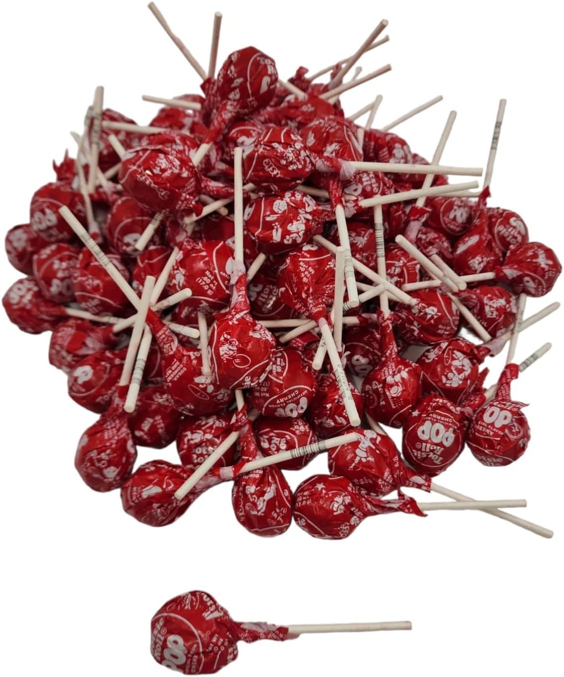 Amazon.com : Cherry Tootsie Pops 1 Pound Bulk Candy Pack Individually