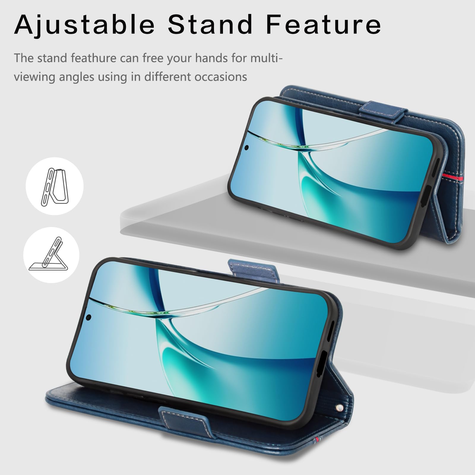 Cover Oneplus Nord Ce4 Lite 5g SEAHAI Cover Per OnePlus Nord Ce 4 Lite 5g Ultra Sottile Custodia Premium Pelle