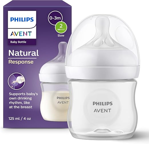 Philips Avent Philips Avent Natural Response Polypropylène 125 ml Nouveau-Né