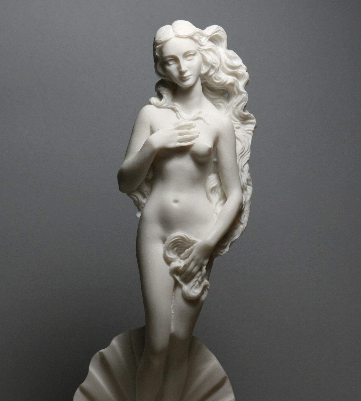 Göttin Venus Rising Aphrodite erotische Kunststatue, Skulptur nackt weiblich 25 cm