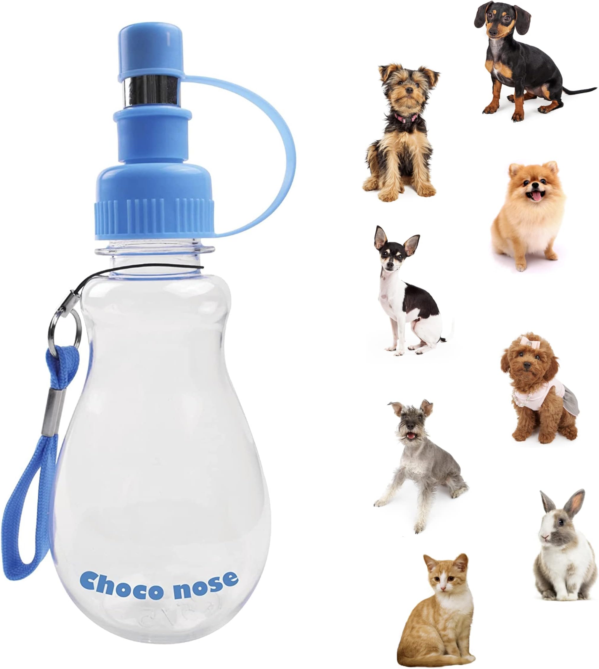 dog drip water bottle