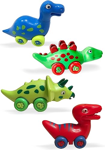 Miniatura 1 de Set de 4 dinosaurios de juguete para niños y niñas de todas las edades