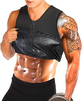 HOMETA Sweat Vest for Men Waist Tra…