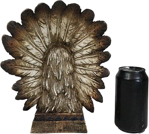 Miniatura 8 de Ebros Gift Estatuilla de espíritu animal en base de pedestal, estante, centro de mesa, centro de mesa, acento decorativo (guerrero águila)