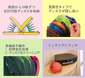 Amazon.co.jp: discgear 機能性・デザイン性にこだわったCD/DVD