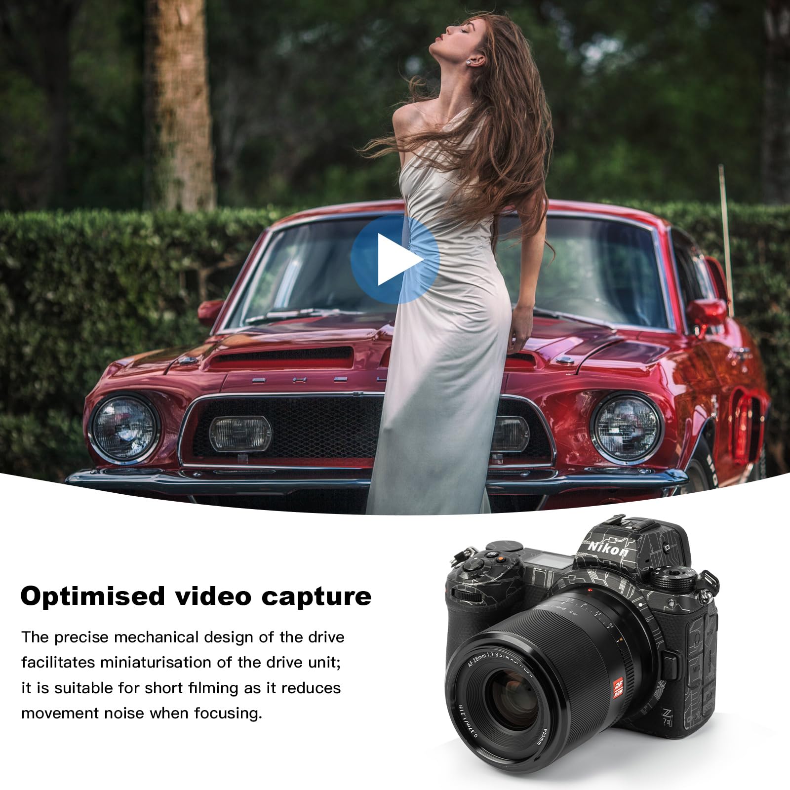 Amazon.com : VILTROX 28mm f/1.8 F1.8 Full Frame Z Mount Lens for