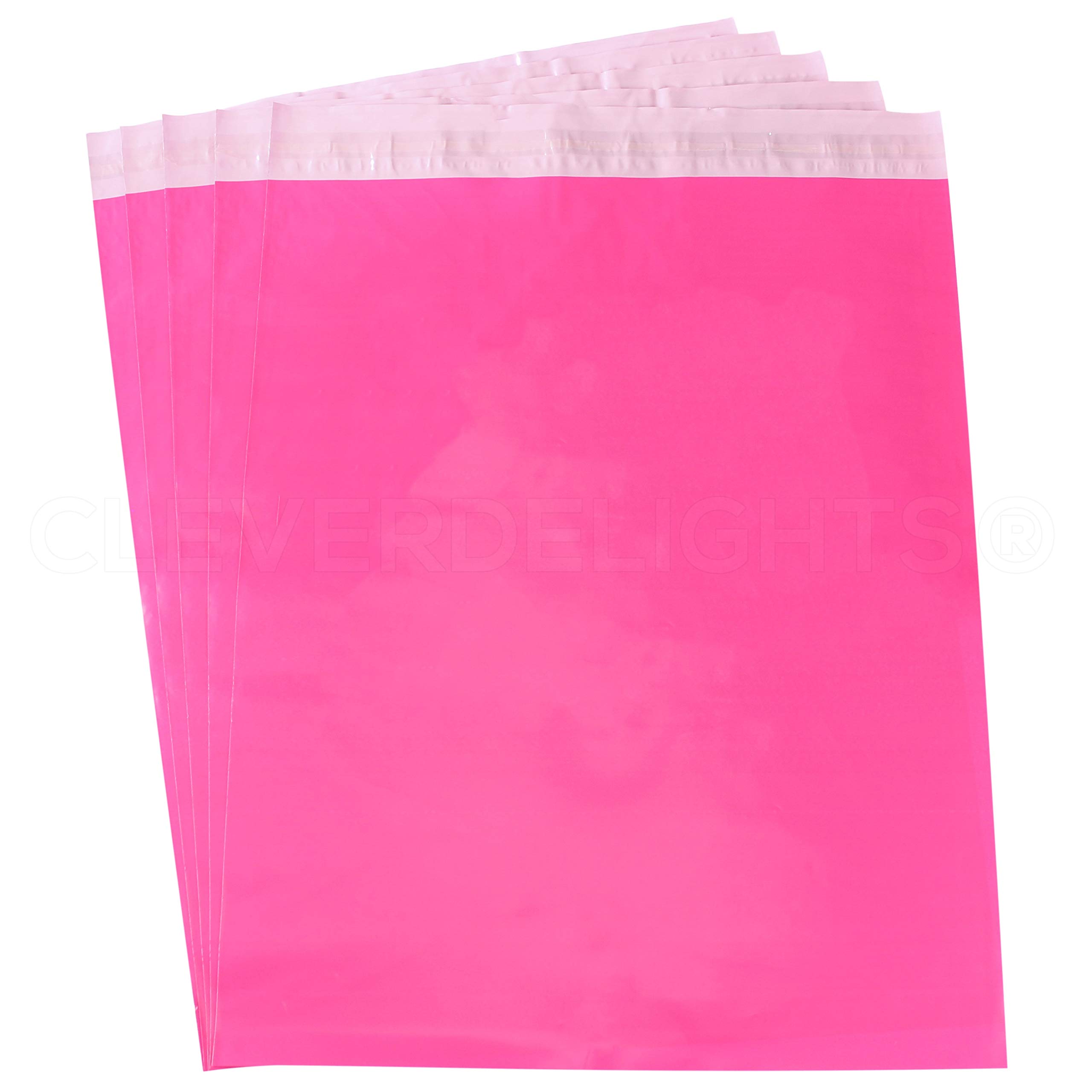 Pochettes d'expédition plastique rose grand format enveloppe colis étanche 48x61 cm - 5