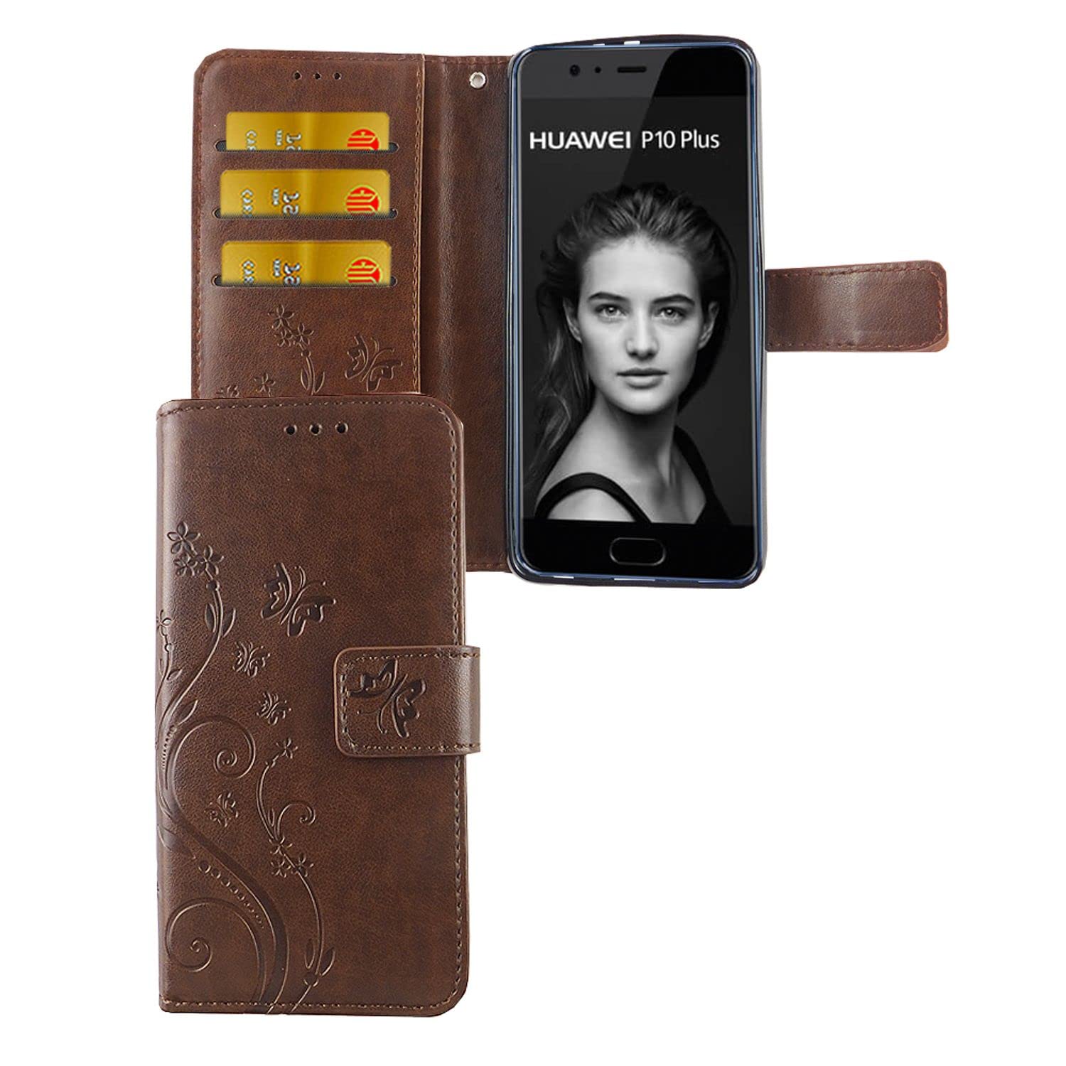 Housse Huawei P10 Plus König Design style portefeuille en cuir - 7