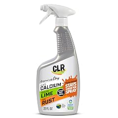 CLR Brands Calcium Lime Rust Remover with Cling 22 oz Spray Bottle Adheres to Hard-to-Reach Surfaces Blasts Calcium