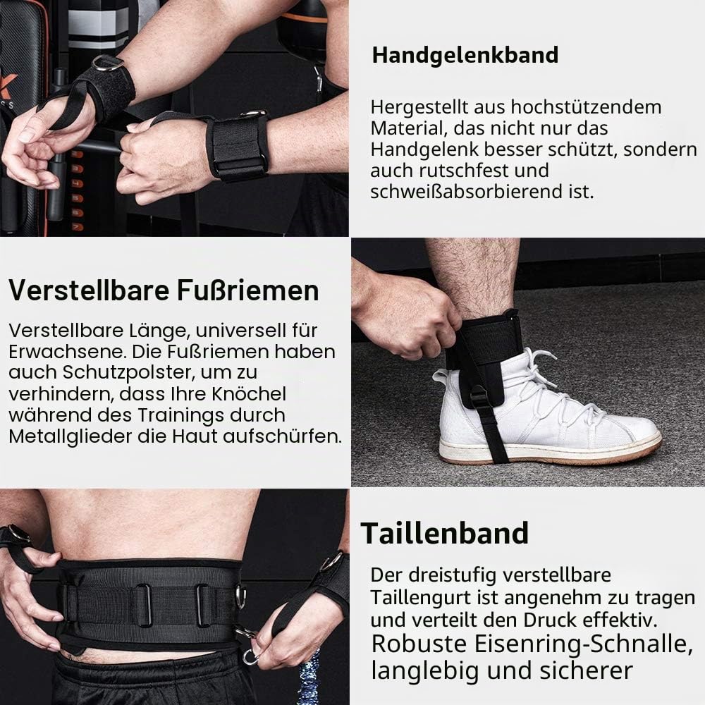 Widerstandsbänder Boxen Resistance Bands Boxing: Sfeexun Kampfsport Box Widerstandsbänder für Boxen Sport, Boxing Resistance Band für Kickboxen MMA, 300/200/150Lbs