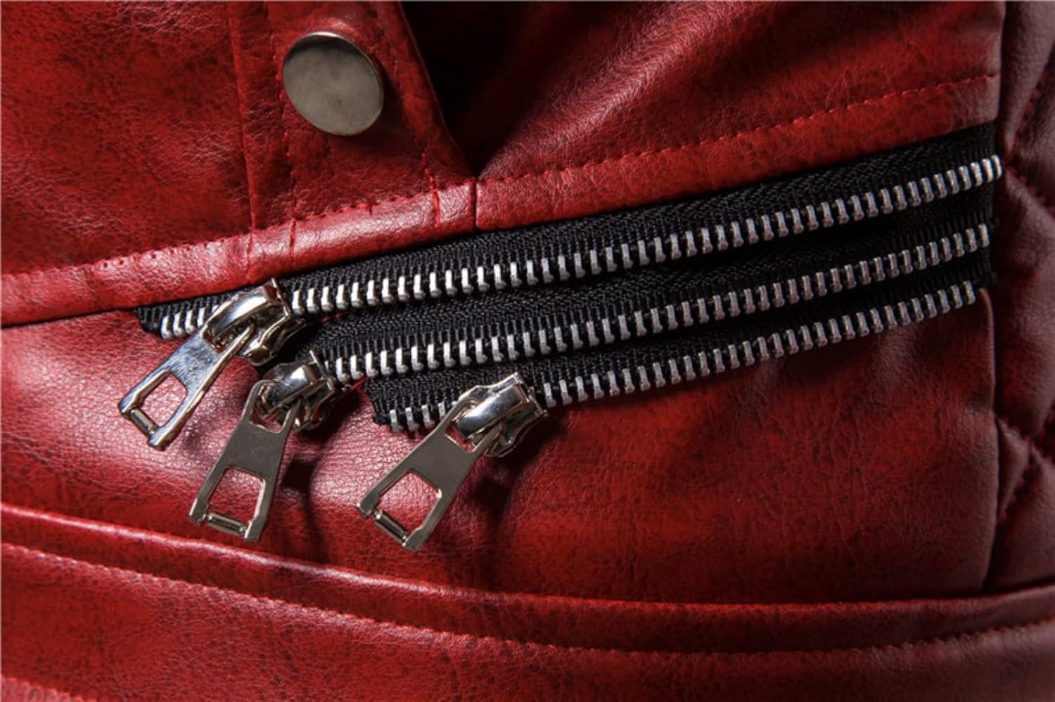 [rasyie] レザージャケット メンズ ライダースジャケット 合皮ジャン 長袖 レザーコート アウター 防寒防風 通勤 ビジネス