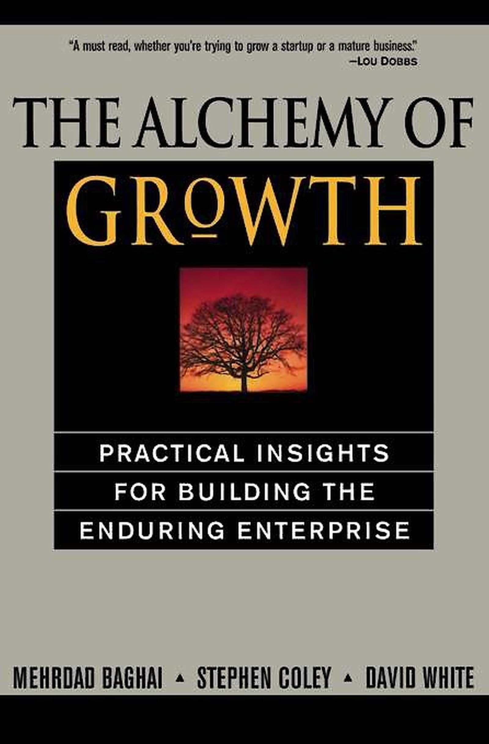 The Alchemy of Growth: Practical Insights for Building the Enduring Enterprise Paperback – July 1, 2000