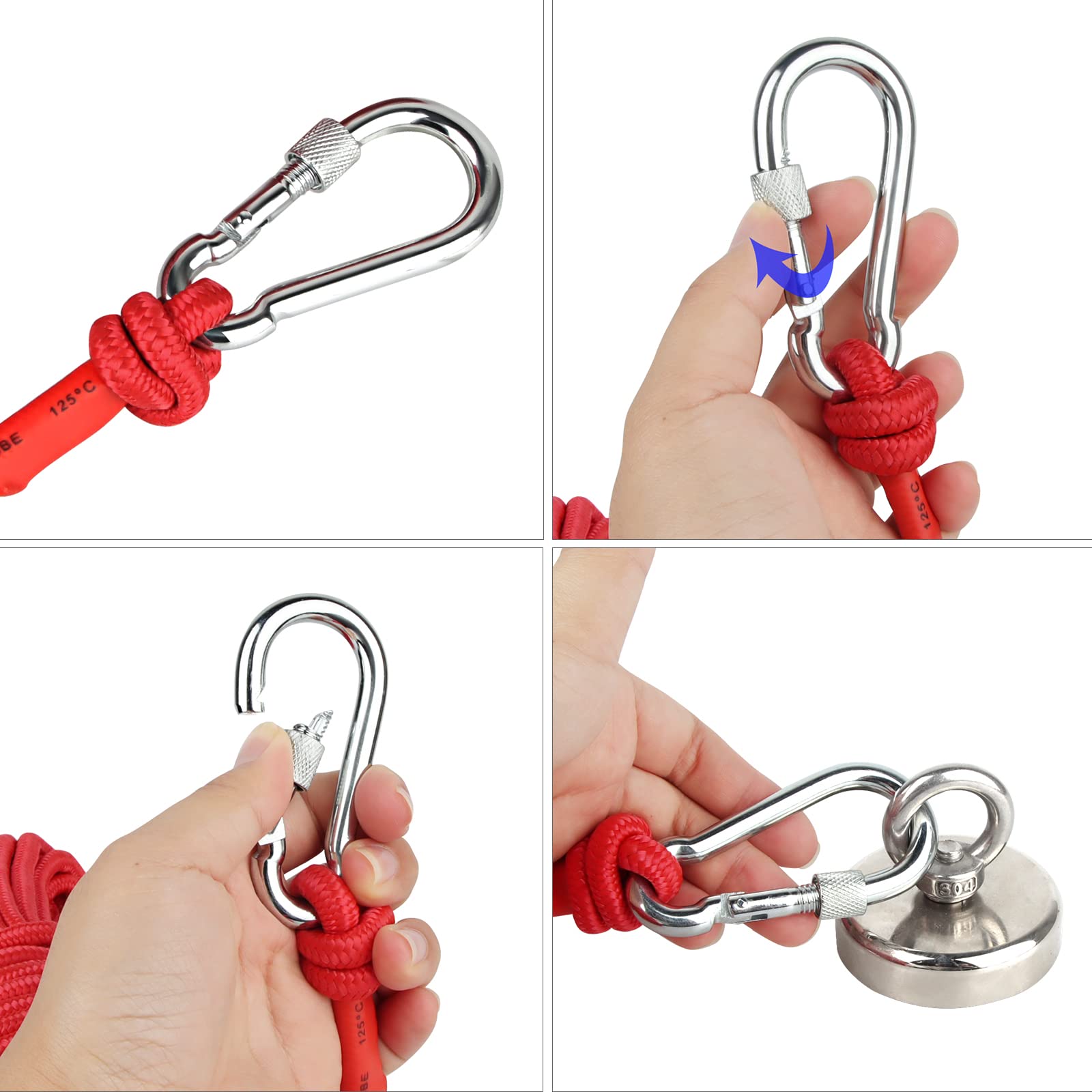 Treccia Surf Gialla 6mm X 10mt - Corda Poliestere Resistente Per Esterno, Giardino, Mare E Guinzagli - Foto 9